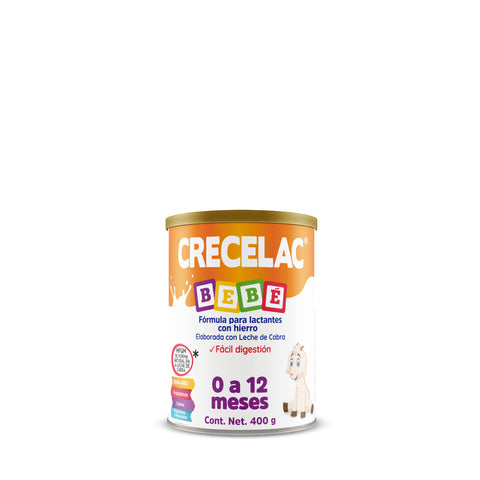 Fórmula Crecelac Bebé 0-12 Meses 400gr