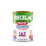 6 Pack Fórmula Crecelac Firstep 1-3 Años 800gr